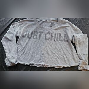 Xhilaration Heather Gray Sleepwear Top